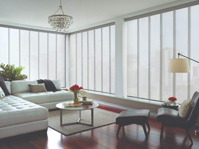 Window Treatments for Family Rooms Near Fairfax, Virginia VA) including PowerView Automation and shutters