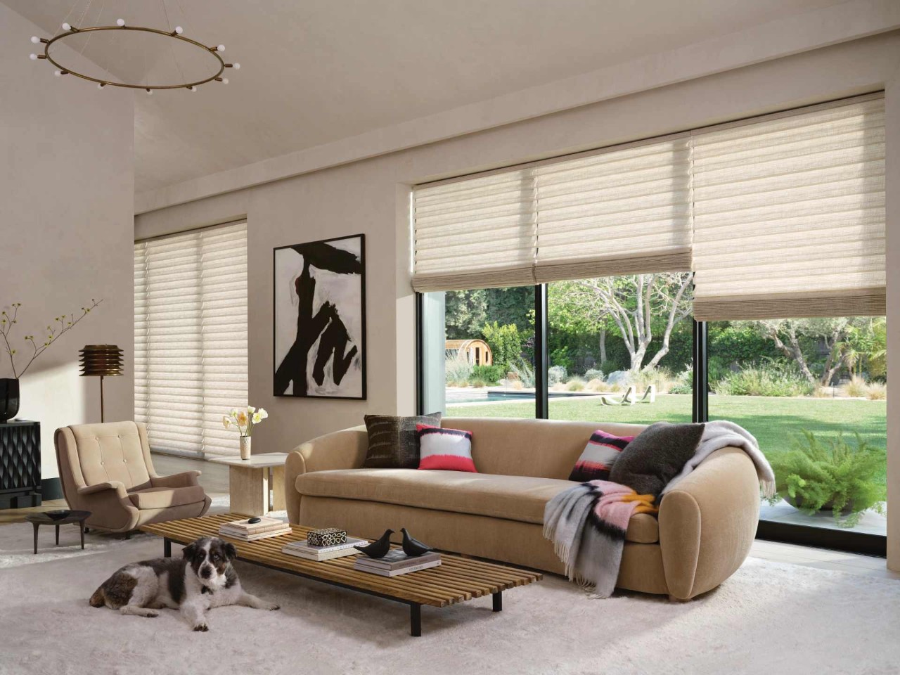 Contemporary Shades For Your Home, Hunter Douglas Vignette® Modern Roman Shades near Fairfax, Virginia (VA)